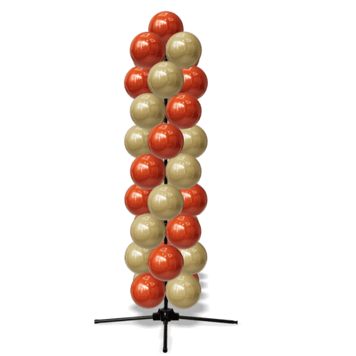 Ballonpilaar vóór de transformatie naar Día del Rey