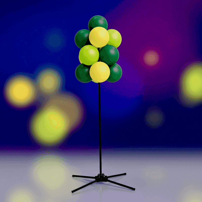 Elegante racimo de globos como decoración versátil para fiestas y eventos
