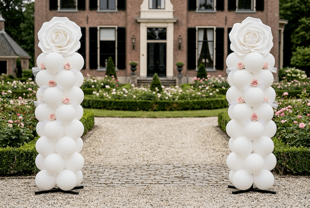 Resultado profesional con decoración de globos reutilizables PilaMania