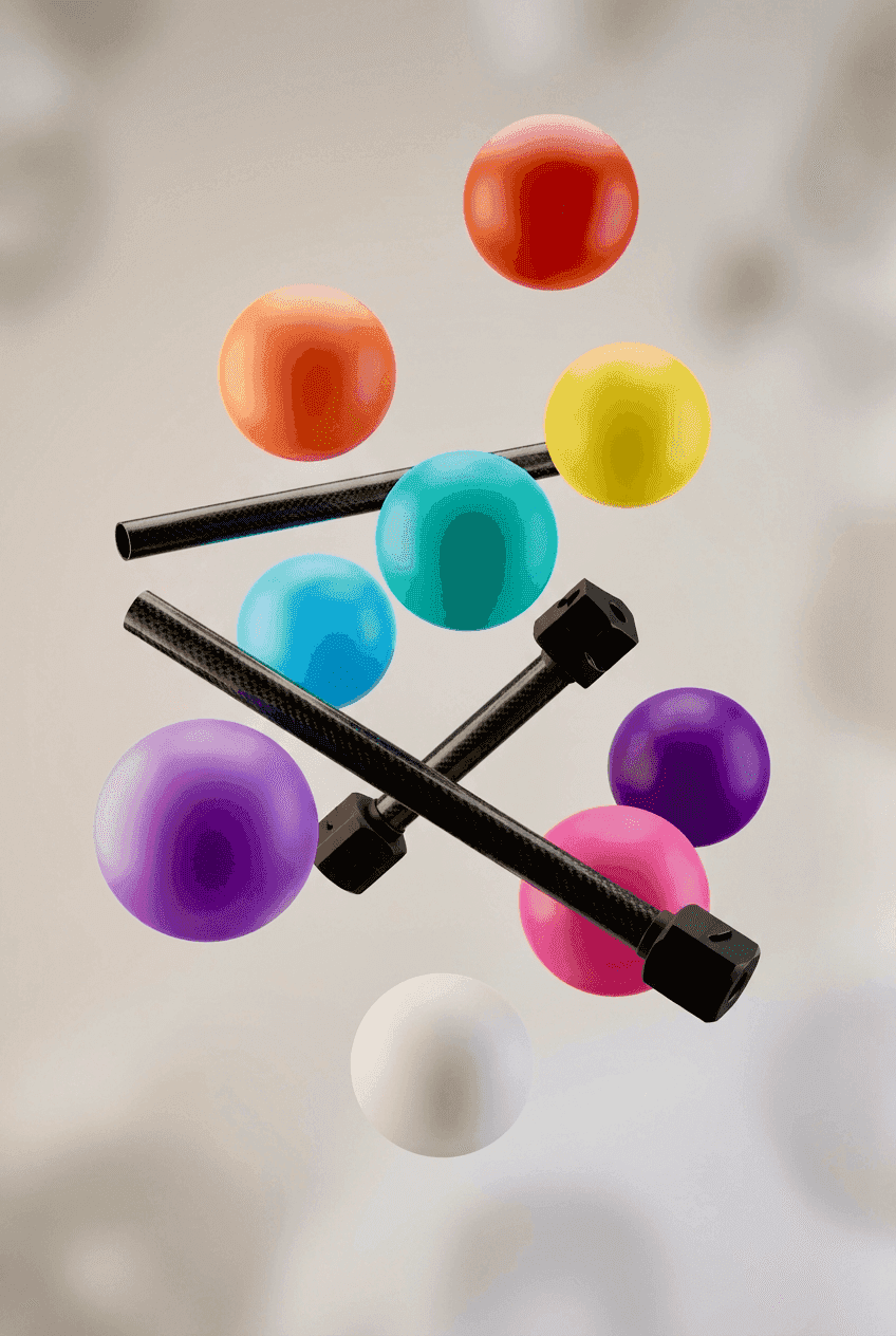 Instalación creativa personalizada de globos